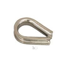 Kausche Seilkausche Edelstahl V4A 8 mm
