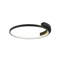 Kavala Plafoniera LED 31W Alluminio, Silicone, Nero Sabbia 3000K