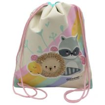 Kawanimals- Sac à dos, Forest Collection, Sac à dos scolaire, Attachable au trolley, Fournitures scolaires,Sac à dos, Multicolore, Produit Officiel (