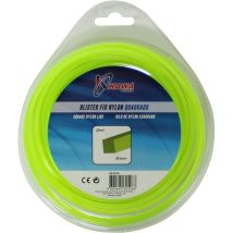 Fil nylon carré 3 mm 15 m – Jardin piscine – Largeur, Longueur, Matières – KAWAPOWER