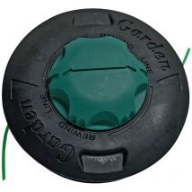 Kawapower KW108 Testina decespugliatore Universale Semiautomatico (2 Fili, Sistema Smart Easy Charge)