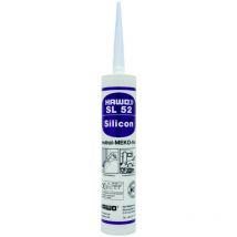 Kawo - sl 52 Elastischer 1-K Silikon-Dichtstoff 310 ml Kartusche Farbe sanitärgrau