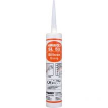 Sl 53 Elastischer 1-K Silikon-Dichtstoff Farbe hellgrau