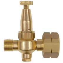 Regolatore di bassa pressione propano mini o manometro 0,5-4bar 6 kg/h G 3/8inch LH KAYSER