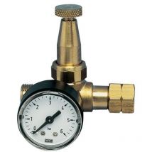 Kayser - Petit détendeur à propane Mini avec manomètre 0,5-4 bar 6 kg/h w 21,8 x 1/14 po. lh