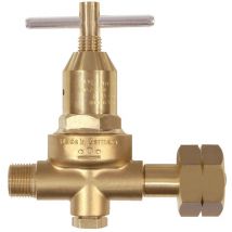 Propankleindruckregler o.Manometer 0,5-6bar 18 kg/h w 21,8x1/14Zoll lh Kayser