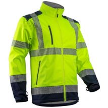 softshell jaune fluo t m kazan 102511-jfbm-m