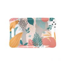 Vassoio Melamina Maniglie Abstrait Cm 31X21 KB8