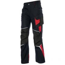 Kübler Hose bodyforce Pro schwarz/mittelrot Gr. 64