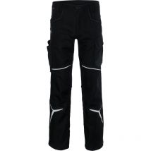 Kübler Workwear – Hose BODYFORCE Schwarz – Größe 30 – CORDURA – Ergonomische Bewegungsfreiheit – Praktische Taschen