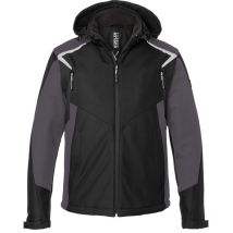 Kübler Winter Softshell Jacke bodyforce 1325 schwarz/anthrazit Gr. 3XL
