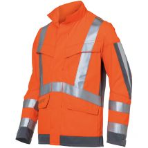 Kübler Jacke Protectiq High Vis Arc1 Psa 3 Warnorange/anthrazit Gr. 64