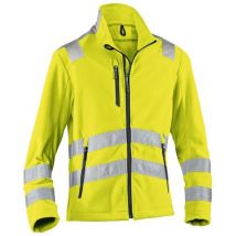 Kübler Fleecejacke reflectiq psa 2 warngelb Gr. xs