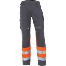 Kübler reflectiq Hose Klasse 1 warnorange/anthrazit Gr. 28