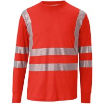 Kübler Longsleeve reflectiq psa 2 warnrot Form 5045 Größe xs