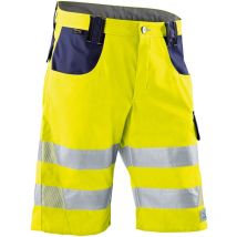 Kübler Shorts reflectiq psa 2 warngelb/dunkelblau Gr. 50