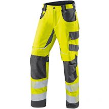 Kübler Sommerhose Reflectiq Psa 2 Warngelb/anthrazit Gr. 44