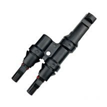 Temper - Conector tipo MC4 con derivación fija 2 cables en 1 KCF-06-1000T2-M de