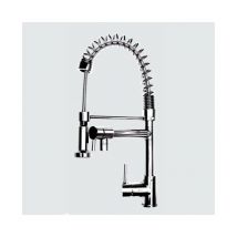 Küchenmischer mit verchromter Dusche H.58x19 cm