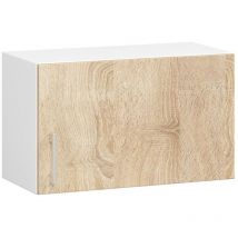 Hängeschrank Küchenschrank Akord lima modular W60 Weiß 60 cm Tür Regal Front Sonoma-Eiche B60 x H29 x T30,5 cm