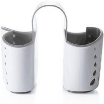 Schwammhalter für die Küchenspüle – Hängekorb mit Abfluss – Korb mit doppeltem Verwendungszweck – Kreativer Abflussständer