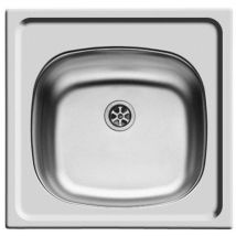 Edelstahlspüle ab 40er Unterschrankbreite E33 Einzelbecken