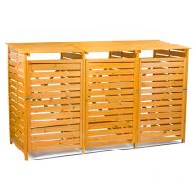 KCT - Triple Wheelie Bin Store Hideaway