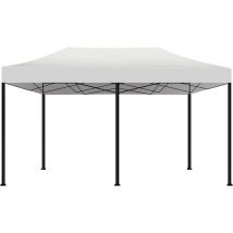 Frankystar - Tente de jardin Kebon/chapiteau pliant imperméable 3X6 Mt de belvédère pour les foires et les marchés blancs