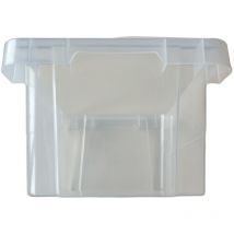 Besteckkasten mit Einsatz 38 x 42,5 x 7,5 cm Kunststoff (Polypropylen) Weiß