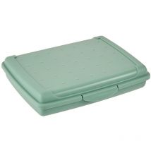 Boîte fraîcheur avec fermeture à clic, 17 x 13 x 3,5 cm, 500 ml, luca mini, vert nordique 1069231500000 - Keeeper