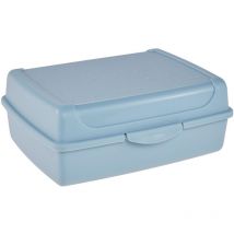 Contenitore per Alimenti con Chiusura a Scatto, 17 x 13 x 7 cm, 1 l, Luca Midi, Nordic Blue (Blu) - Keeeper