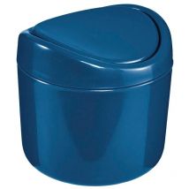 Corbeille Ø14x13, bleu éco, 1.3 litres