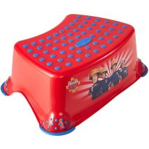 Keeeper - Scaletta a Gradino Singolo, Sam il Pompiere, Da 3 a 14 Anni circa, Funzione Antiscivolo, Tomek, Rosso