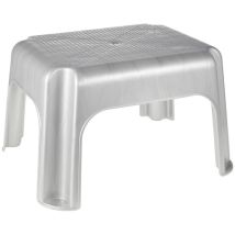 OKT KIDS – 10230160000 – Marchepied 23 cm Argent – Charge max 150 kg – Antidérapant – Escabeau