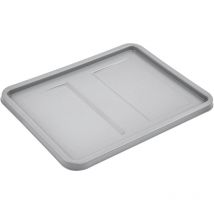 Coperchio per Cassetta da Trasporto Robert, 40 x 30 cm, Roberta, Nordic Grey (Grigio) - Keeeper