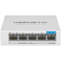 Keenetic 5-port Gigabit-switch Mit 4 Poe+-ports Und 60-w-leistungsbudget