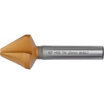 Kegelsenker cbn DIN334 C/60° HSSG-TiN 20 mm - GSR