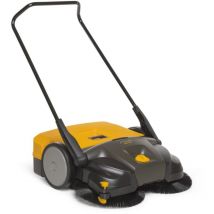Stiga - swp 577 handbediende veegmachine voor buiten - 77 cm werkbreedte, 50 liter afvalbak, 41 cm borstels