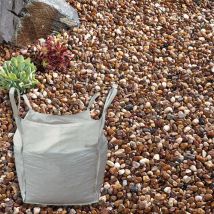 Kelkay Quartzite Pea 10mm Pebbles Stones Garden Paths Driveways Bulk Bag 7024