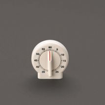 Kelomat reloj/temporizador de cocina mecánico de plástico hasta 60 min.