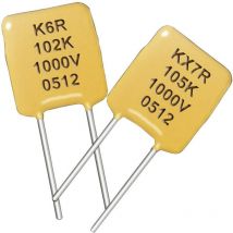 Kemet - C317C104K5R5TA7301+ Keramik-Kondensator radial bedrahtet 0.1 μF 50 v/dc 10 % 1 St.