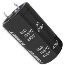 Kemet Condensateur Électrolytique 10 Mm 47 Μf 400 V 20 % (ø X H) 22 Mm X 20 Mm 1 Pc(s) X594132
