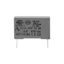 Kemet R463w510000m1m+ 1 Pz. Condensatore Di Soppressione Interferenze Mkp Radiale 10 Μf 300 V 20 % 37.5 Mm (l X L X A)