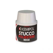 Kemipol - mastic carrosserie 150 ml re'sines polyester bicomposant pour toles galvanise'es alliages le'gers fibre de verre