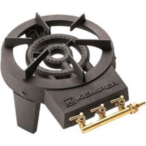 Tooltek - Gase Gase Ofen mit doppelter 8,6 kW Doppelbrenner und Kemper Abnehmbarer Unterstützung