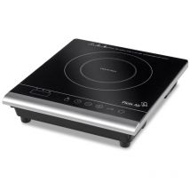 Plein Air - Kemper Table de cuisson à induction Valentina pai 2000W brûleur simple - pour la maison ou le camping - 10 niveaux de puissance
