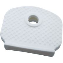 Schlüsselkappen Schlüsselabdeckung für Zylinder-Schlüssel Kunststoff weiß