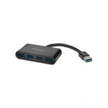 Kensington UH4000 - USB 3.0 (3.1 Gen 1) Type-A - USB 3.2 Gen 1 (3.1 Gen 1) Type-A - 5000 Mbit/s - Noir - Windows 7,Windows 8,Windows 8.1,Windows