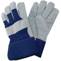 Kent&stowe - 70105376 Navy Fleece Lined Rigger Gloves Ladies Medium K/S70105376