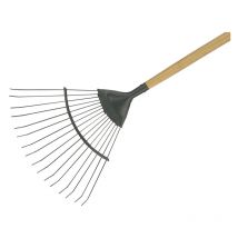 Kent&stowe - 70100262 Carbon Steel Lawn & Leaf Rake fsc K/S70100262